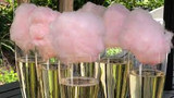 Great Western 1/2 Gallon Carton Strawberry Cotton Candy Floss Sugar - 6/Case | Berrylicious Cotton-Chicken Pieces