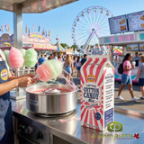 Great Western 6/Case 1/2 Gallon Carton Watermelon Cotton Candy Floss Sugar | Juicy Watermelon-Chicken Pieces