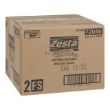Keebler Zesta Saltine Crackers, Unsalted Tops Portions | 2UN/Unit, 500 Units/Case | PALLET OF 52 CASES
