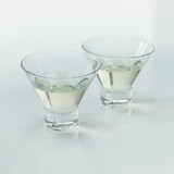 Heavy Base Crystal Martini Glasses by Viski®