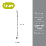 Trident: Cocktail Spoon