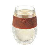 Wine FREEZE Cooling Cup in Wood Cup by HOST®