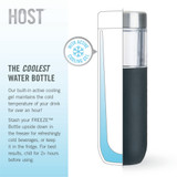 FREEZE™ Bottle in Black by HOST® FREEZE™ Bottle in Black by HOST®