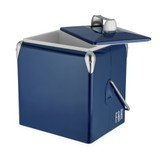 Blue Vintage Metal Cooler by Foster & Rye