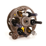 Gears And Wheels Wine Rack by Foster & Rye