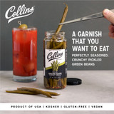 12 oz. Gourmet Pickled Green Beans by Collins