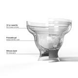 (WALMART ONLY ITEM) Margarita FREEZE™ Cooling Cups in Grey ( (WALMART ONLY ITEM) Margarita FREEZE™ Cooling Cups in Grey (
