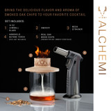 Alchemi Single Serve Smoker Kit by Viski Alchemi Single Serve Smoker Kit by Viski