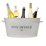 Stay Awhile Metal Drink Tub by Twine® Stay Awhile Metal Drink Tub by Twine®