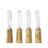 Cork Handled Cheese Spreader Set by Twine® Cork Handled Cheese Spreader Set by Twine®