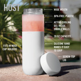 FREEZE Bottle in White by HOST®