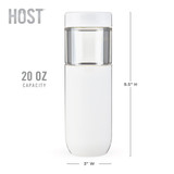 FREEZE Bottle in White by HOST®