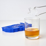 U Ice of A Ice Blue Silicone Cube Tray by TrueZoo U Ice of A Ice Blue Silicone Cube Tray by TrueZoo