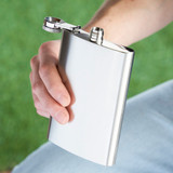 TrueFlask: 8 oz Stainless Steel Flask