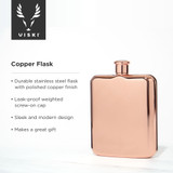 Copper Flask by Viski®