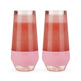 Champagne FREEZE™ in Blush Tint (set of 2) by HOST® Champagne FREEZE™ in Blush Tint (set of 2) by HOST®