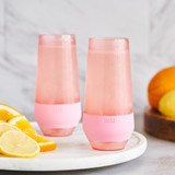 Champagne FREEZE™ in Blush Tint (set of 2) by HOST® Champagne FREEZE™ in Blush Tint (set of 2) by HOST®
