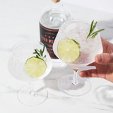 Angled Crystal Gin & Tonic Glasses by Viski®
