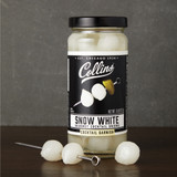 Collins Snow White Cocktail Onions, 8oz/236.6ml - chicken pieces