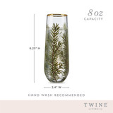 Woodland Stemless Champagne Flute Set by Twine® Woodland Stemless Champagne Flute Set by Twine®