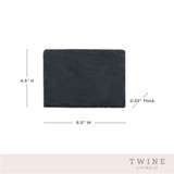 Slate Tapas Plates by Twine® Slate Tapas Plates by Twine®