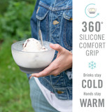 Ice Cream FREEZE Cooling Bowl Set of 2 in SIOC Pkg by HOST®