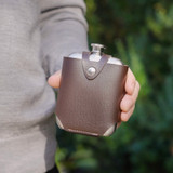 Stainless Steel Flask and Traveling Case by Viski®