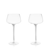 Angled Crystal Amaro Spritz Glasses by Viski®
