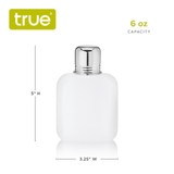 Rogue 6oz Plastic Flask by True