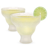Glass FREEZE Margarita Glass (set of two) by HOST®