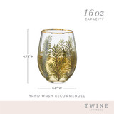 Woodland Stemless Wine Glass Set by Twine® Woodland Stemless Wine Glass Set by Twine®