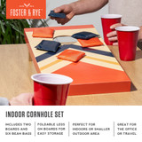 Indoor Cornhole Set by True