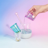 Mermaid Sparkle Glitter Shot Glasses by Blush®