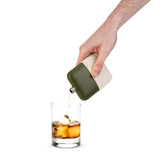Matte Army Green Flask by Foster & Rye