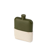 Matte Army Green Flask by Foster & Rye