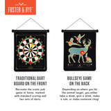 Magnetic Dart Board by Foster & Rye