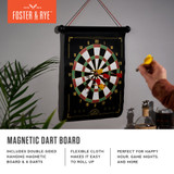 Magnetic Dart Board by Foster & Rye