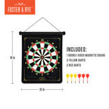 Magnetic Dart Board by Foster & Rye