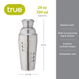 Swivel Recipe Shaker by True