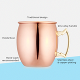 Moscow Mule: Copper Cocktail Mug by Savoy