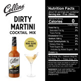 Collins Dirty Martini Cocktail Mix, 32oz./946ml - chicken pieces