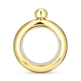 Gold Plastic Bangle Flask by Blush®