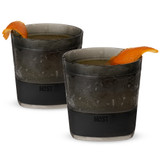 Whiskey FREEZE Cooling Cup in Smoke (set of 2) by HOST®