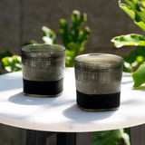 Whiskey FREEZE Cooling Cup in Smoke (set of 2) by HOST®