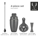 Gunmetal Mixologist Barware Set by Viski®