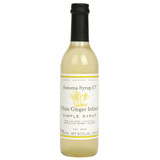 White Ginger Infused Simple Syrup
