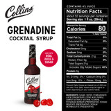 Collins Grenadine Cocktail Syrup, 32oz./946ml - chicken pieces