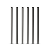 Gunmetal Lowball Straws by Viski