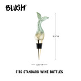Siren Bottle Stopper by Blush®