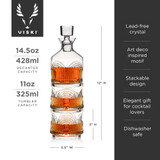 Beau Stacking Decanter Set by Viski